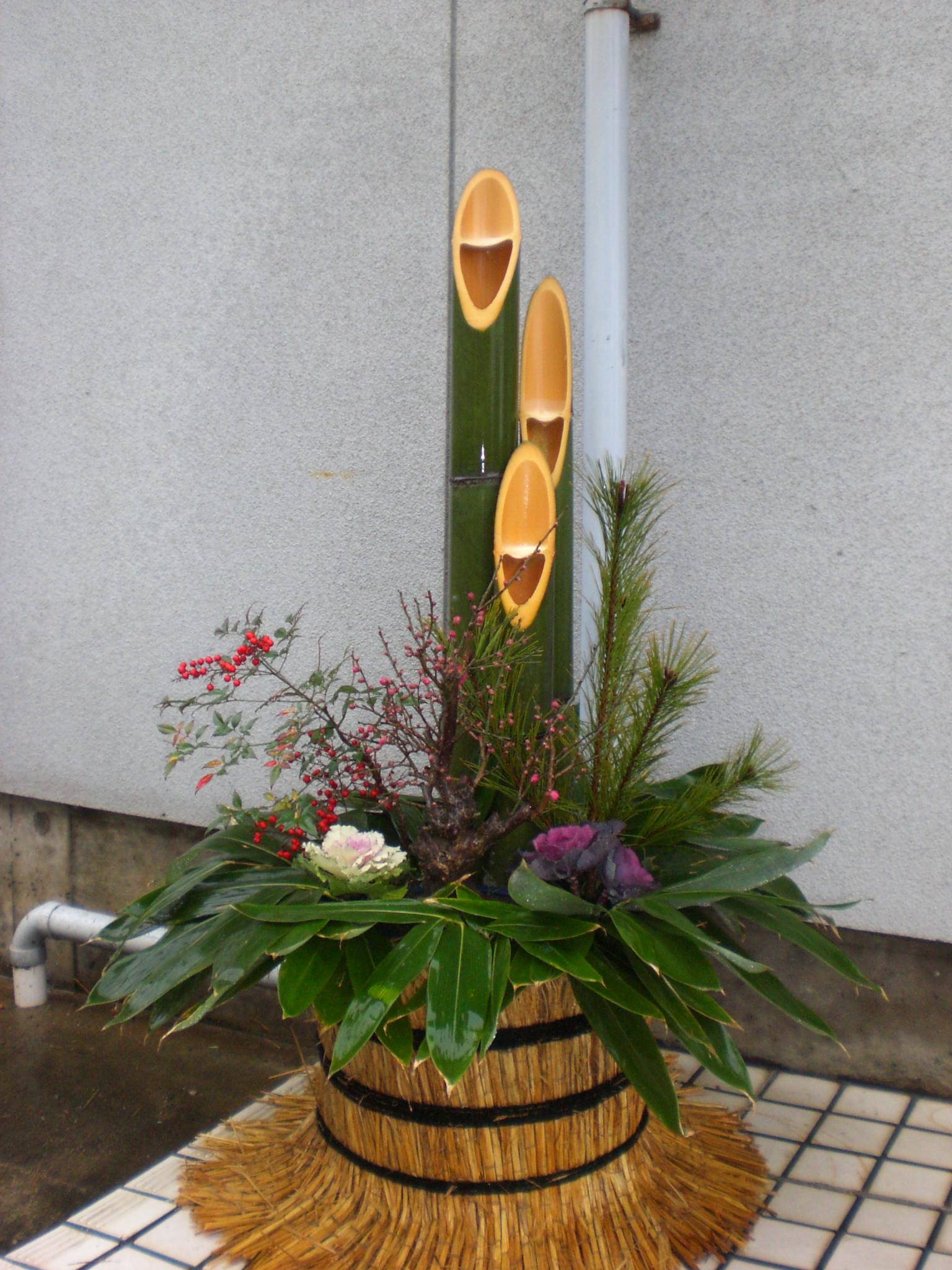  自分流　門松　画像